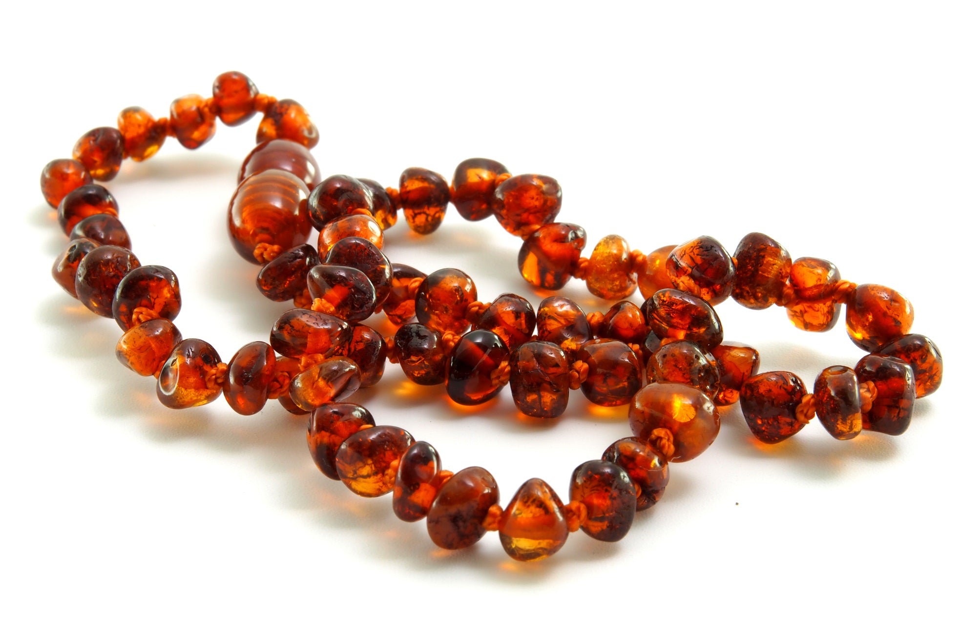 Honey Adult Amber Necklace, Amber Beads - Amber House